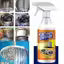 Kitchen Cleaner Spray Oil & Grease Stain Remover Stove & Chimney Cleaner Spray Non-Flammable Nontoxic Magic Degreaser Spray for Kitchen Gas Stove Cleaning Spray for Grill & Exhaust Fan (250ml)
